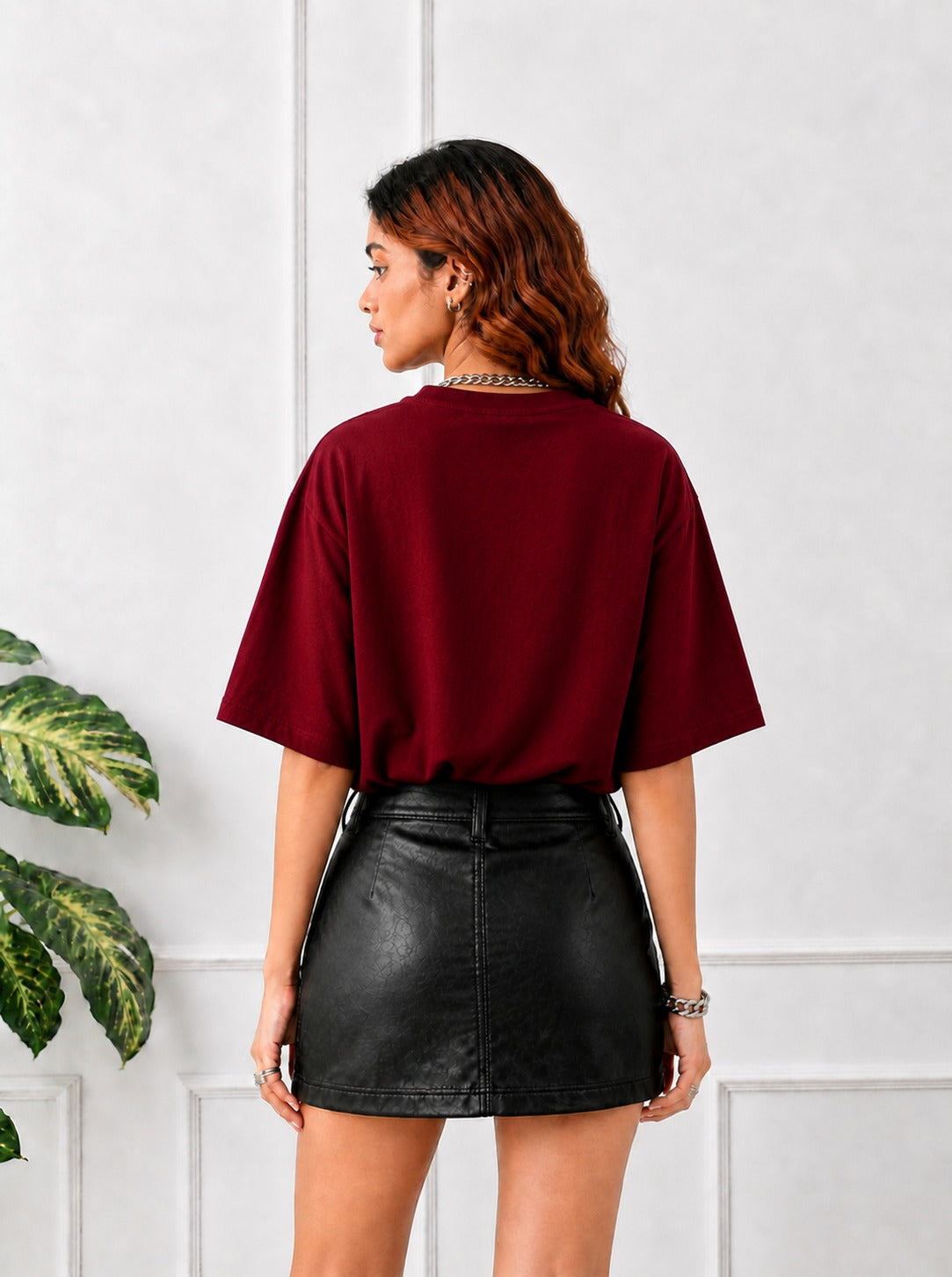 Cherry Wine Oversized Tshirt