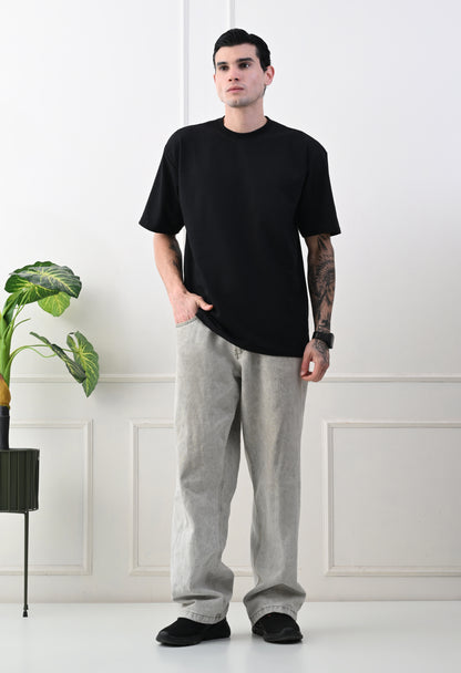 Don't Give Up Printed Oversized T-shirt by GrowSomeBalls