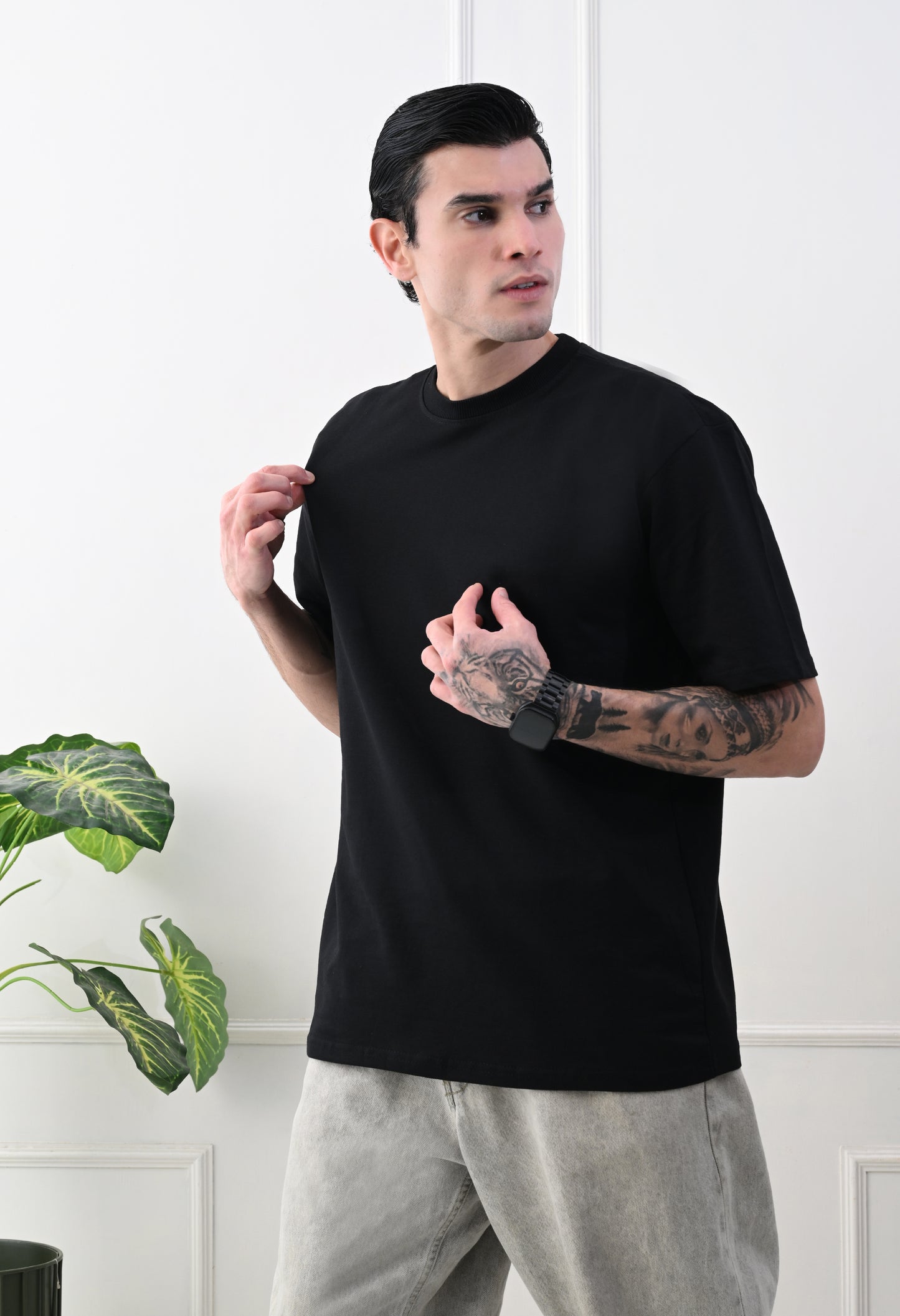 Don't Give Up Printed Oversized T-shirt by GrowSomeBalls