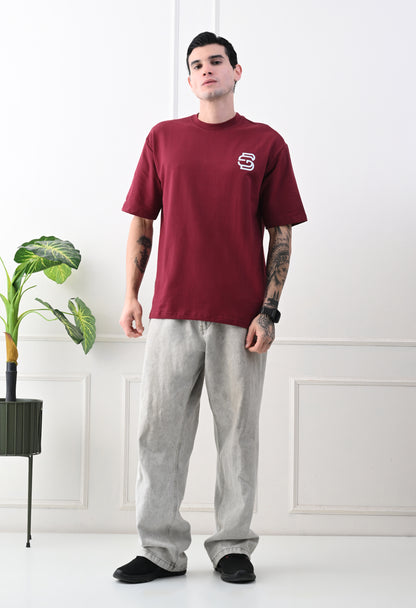 Monarch Maroon Essential Tee