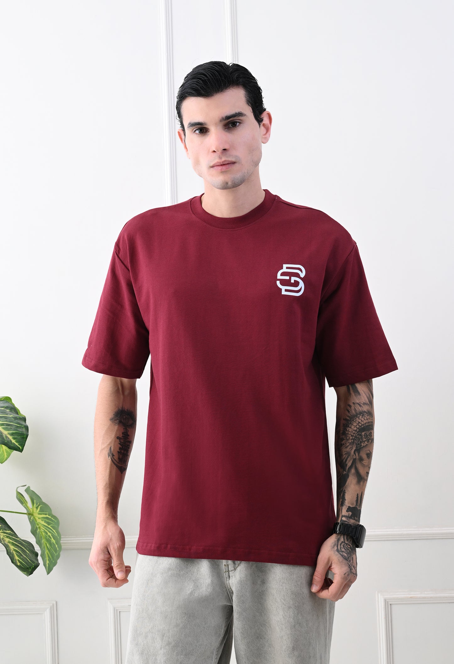 Monarch Maroon Essential Tee