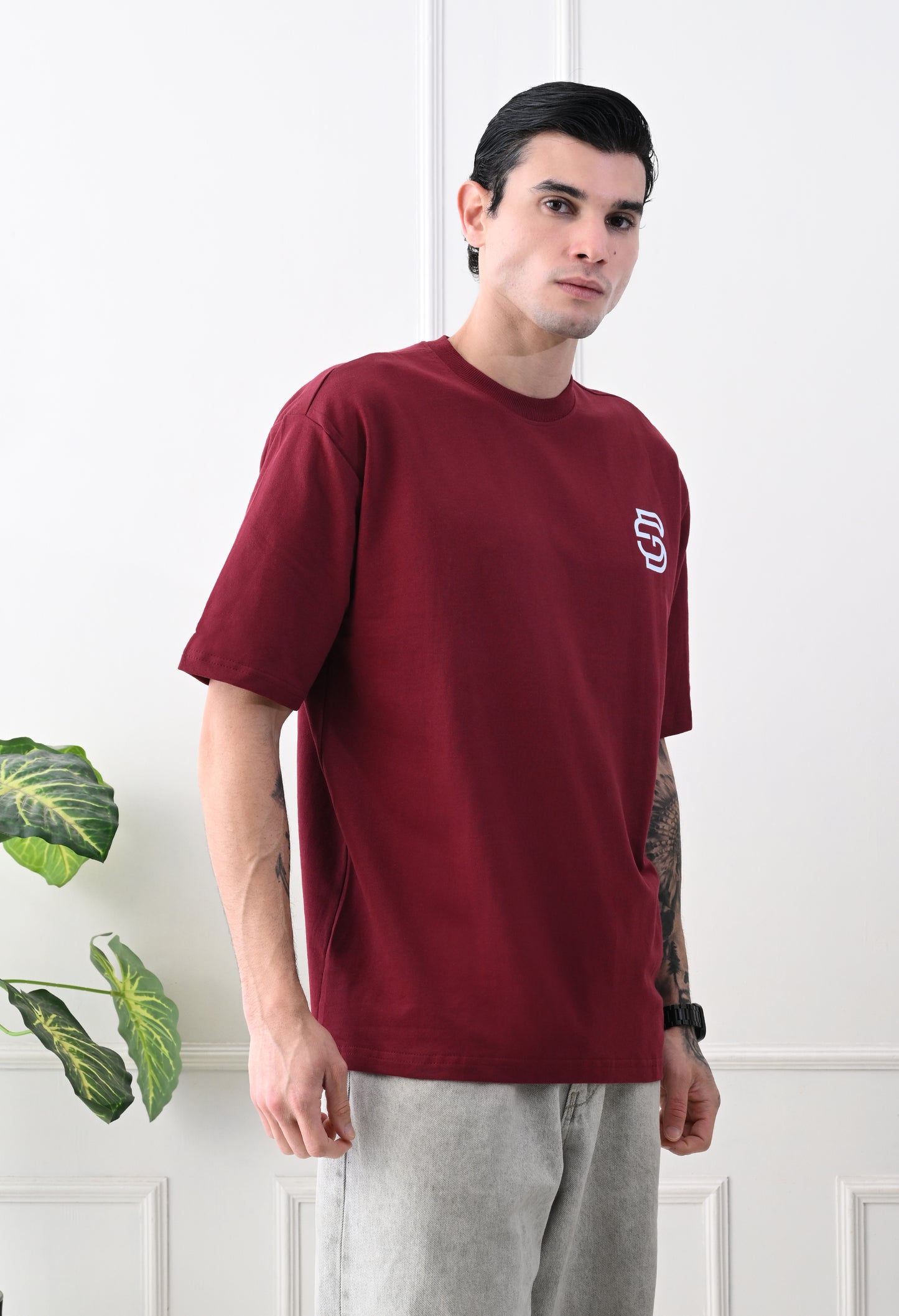 Monarch Maroon Essential Tee