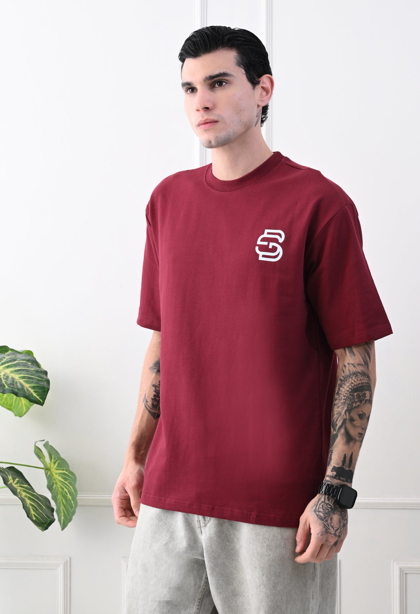 Monarch Maroon Essential Tee