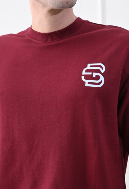 Monarch Maroon Essential Tee