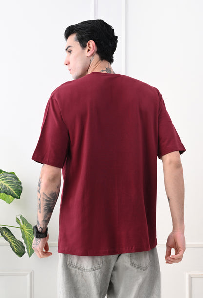 Monarch Maroon Essential Tee