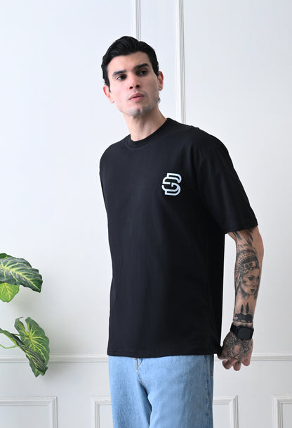 Minimal Street Black Oversized Tee – GrowSomeBalls