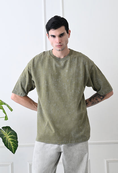 LightGreen AcidWash Tshirts By GrowSomeBalls