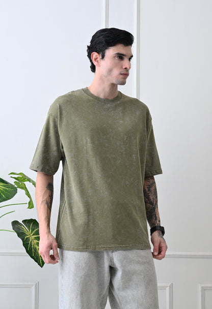 LightGreen AcidWash Tshirts By GrowSomeBalls