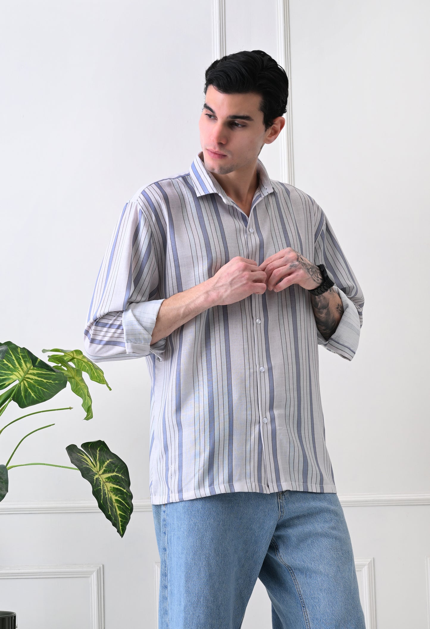 Urban Line Striped Shirt