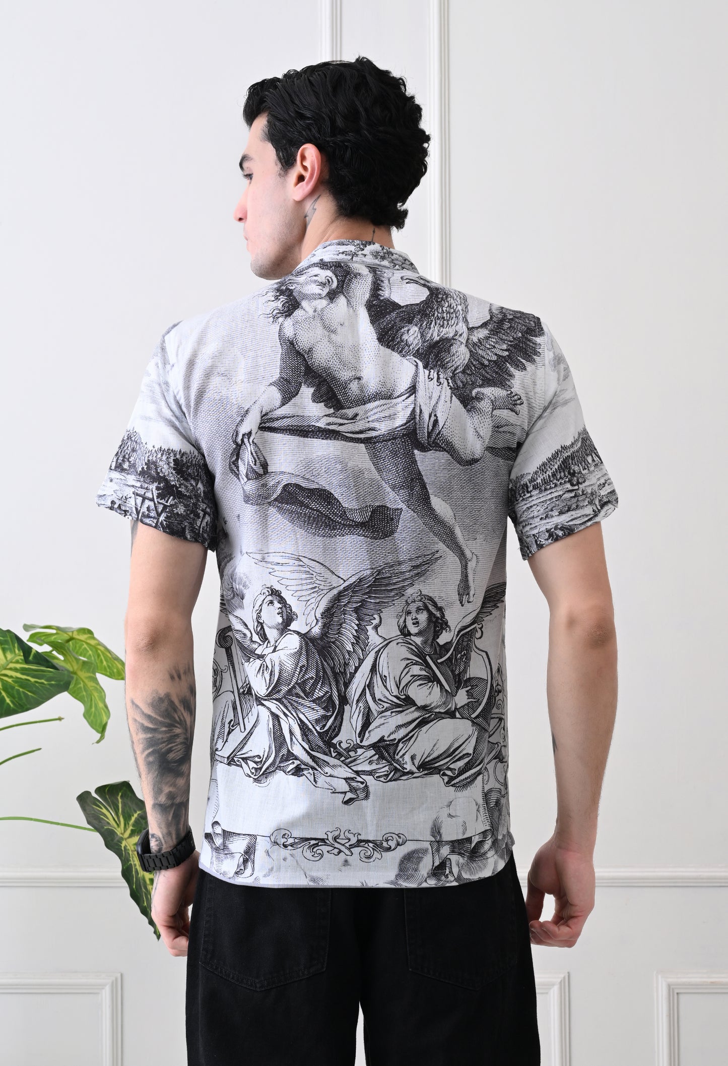 Abstract Noir Resort Shirt