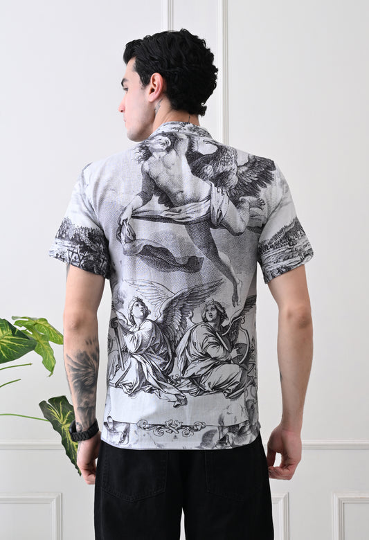 Abstract Noir Resort Shirt