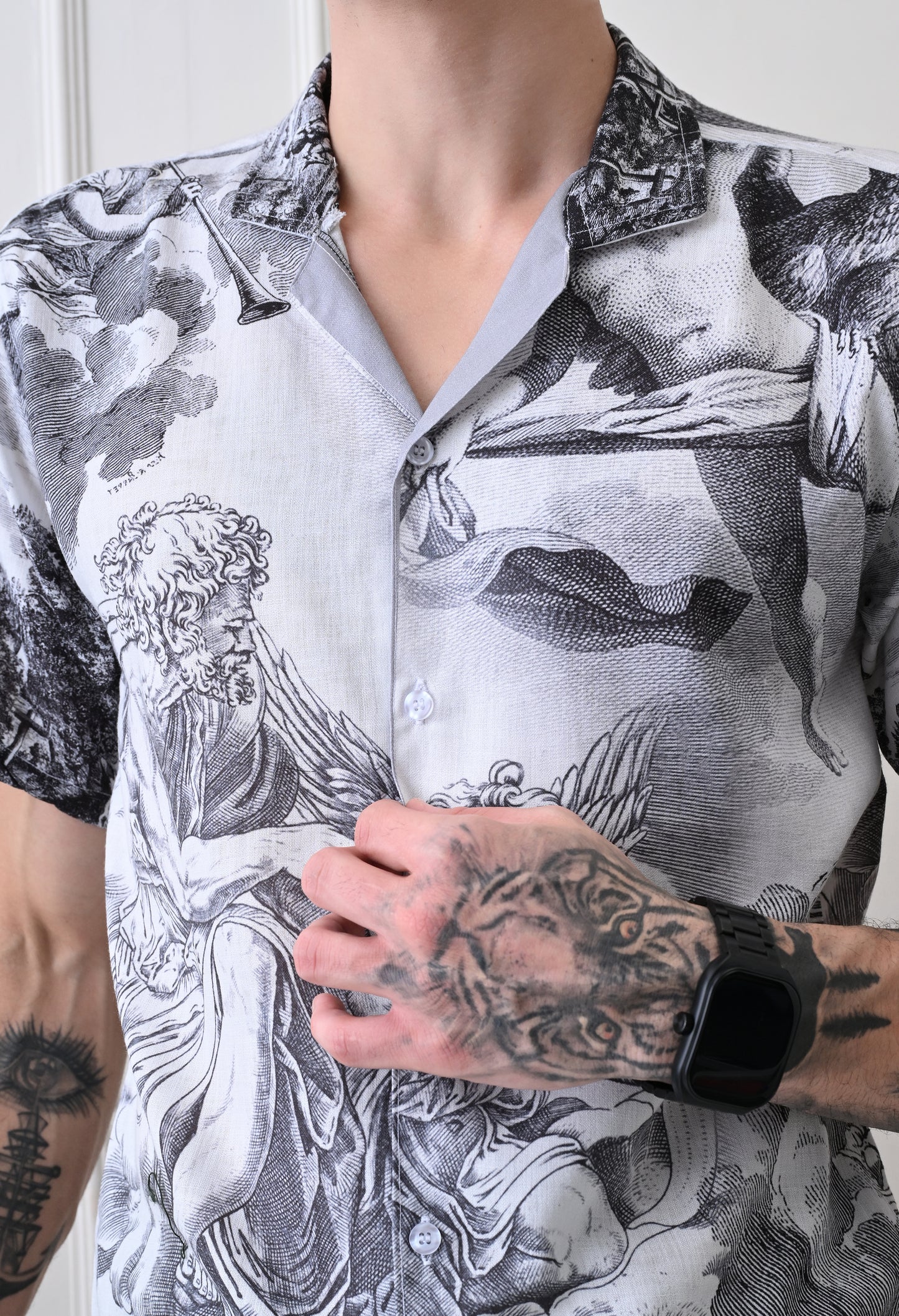Abstract Noir Resort Shirt
