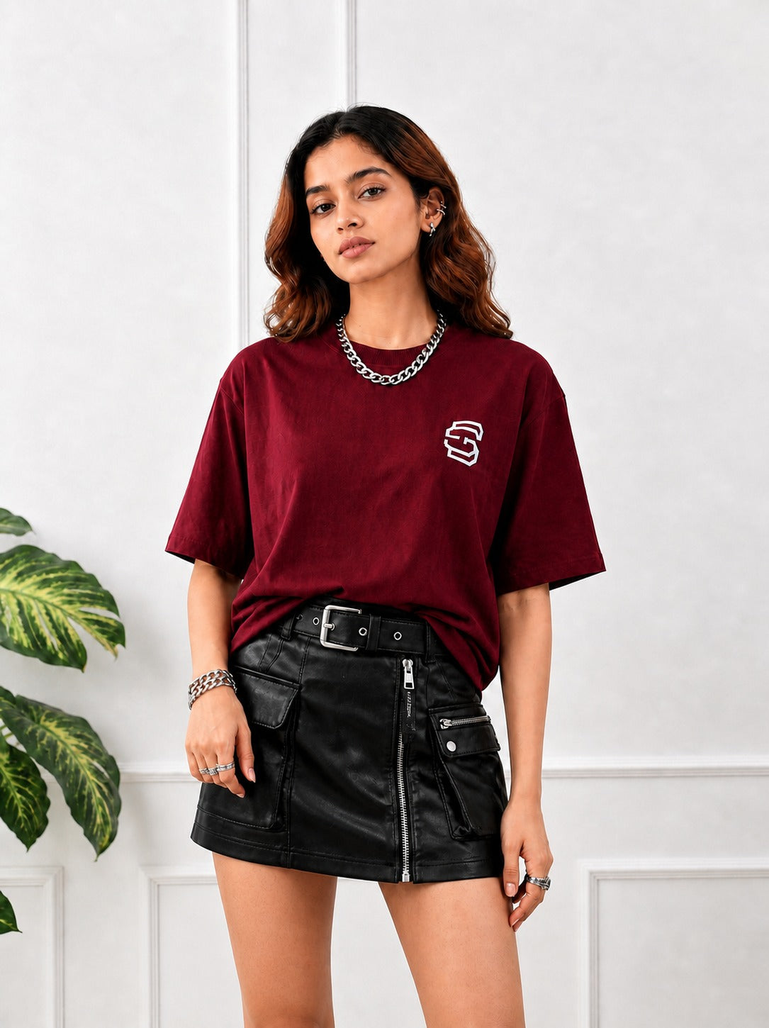 Cherry Wine Oversized Tshirt