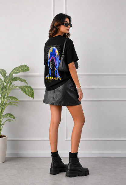 Black Eternity Oversized Tshirt