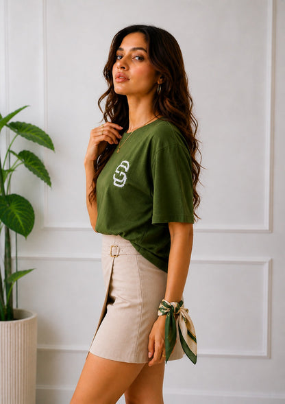 Sage Street Oversized Tee